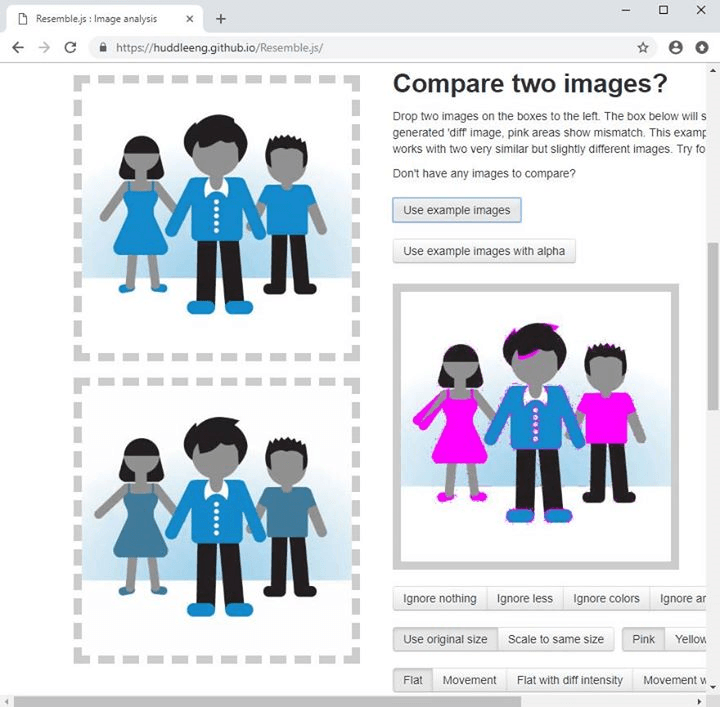 Comparing Images