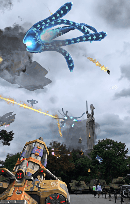Open World AR Game
