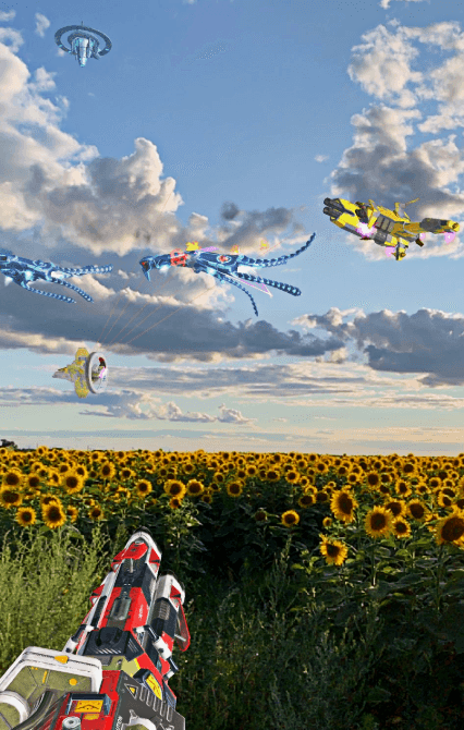 Open World AR Game