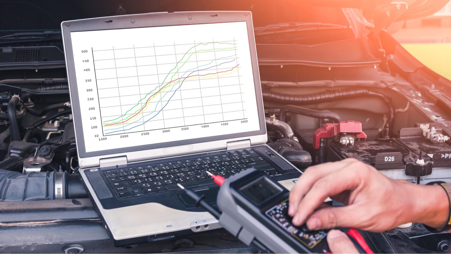 Extension of an automotive diagnostic tool