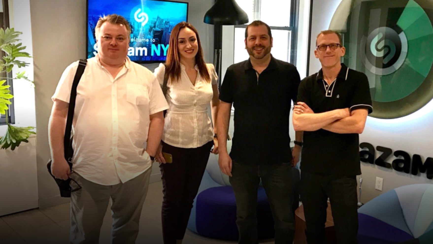 Sigma Software Account Manager with DanAds and Shazam representatives