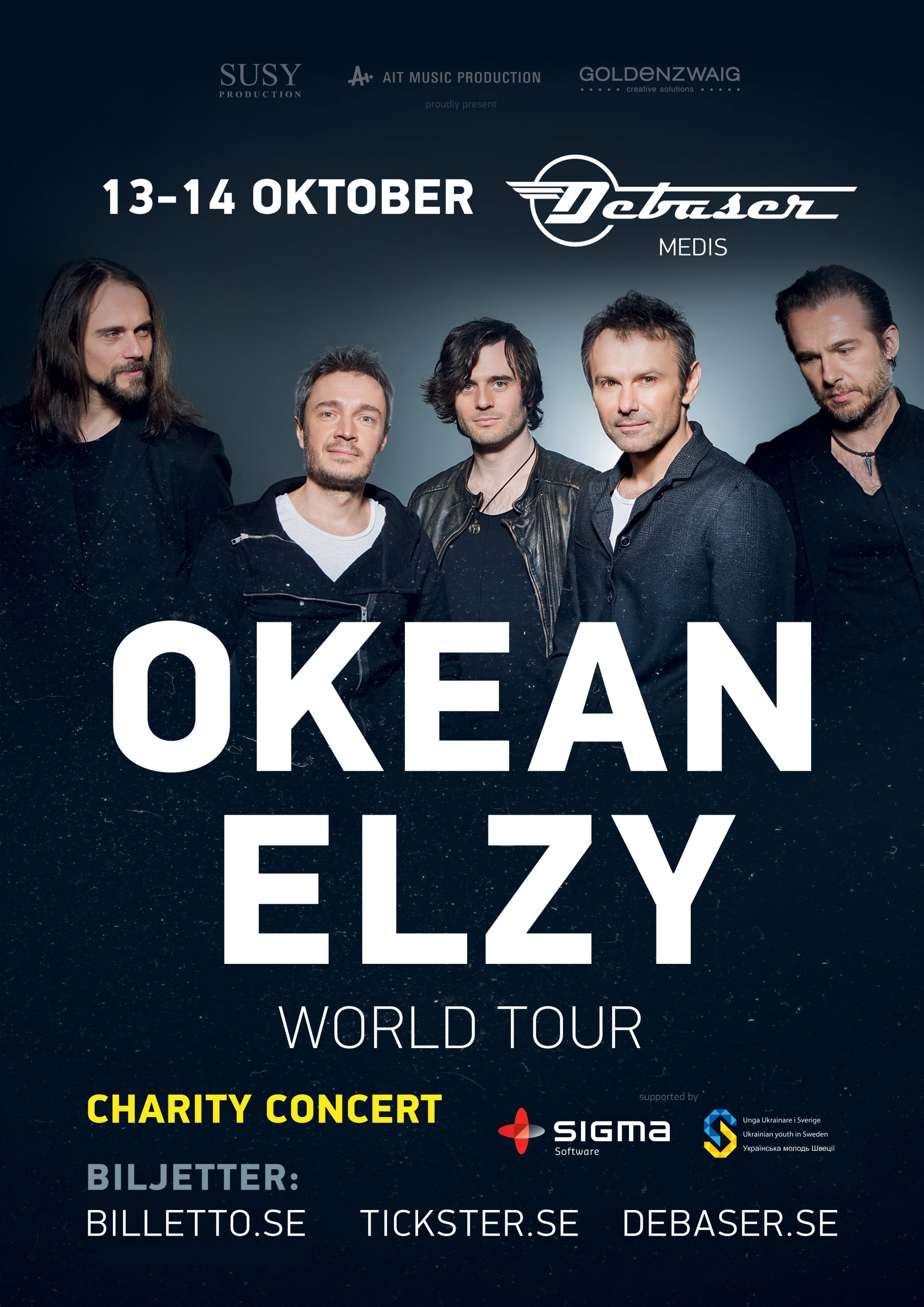 Sigma Software and Okean Elzy Run a Joint Charity Project