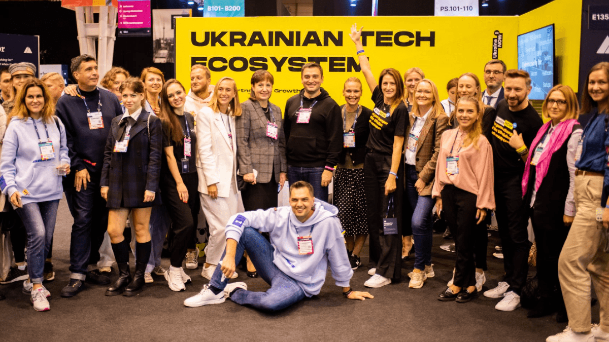 Ukrainian Devegation at Web Summit 2021