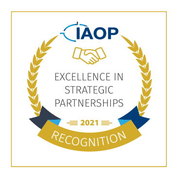 IAOP Strategic Partnership Recognition 2021