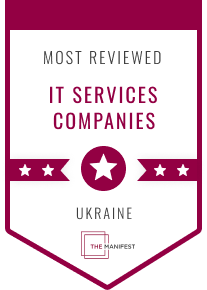 Most Reviewed IT Service Companies Badge