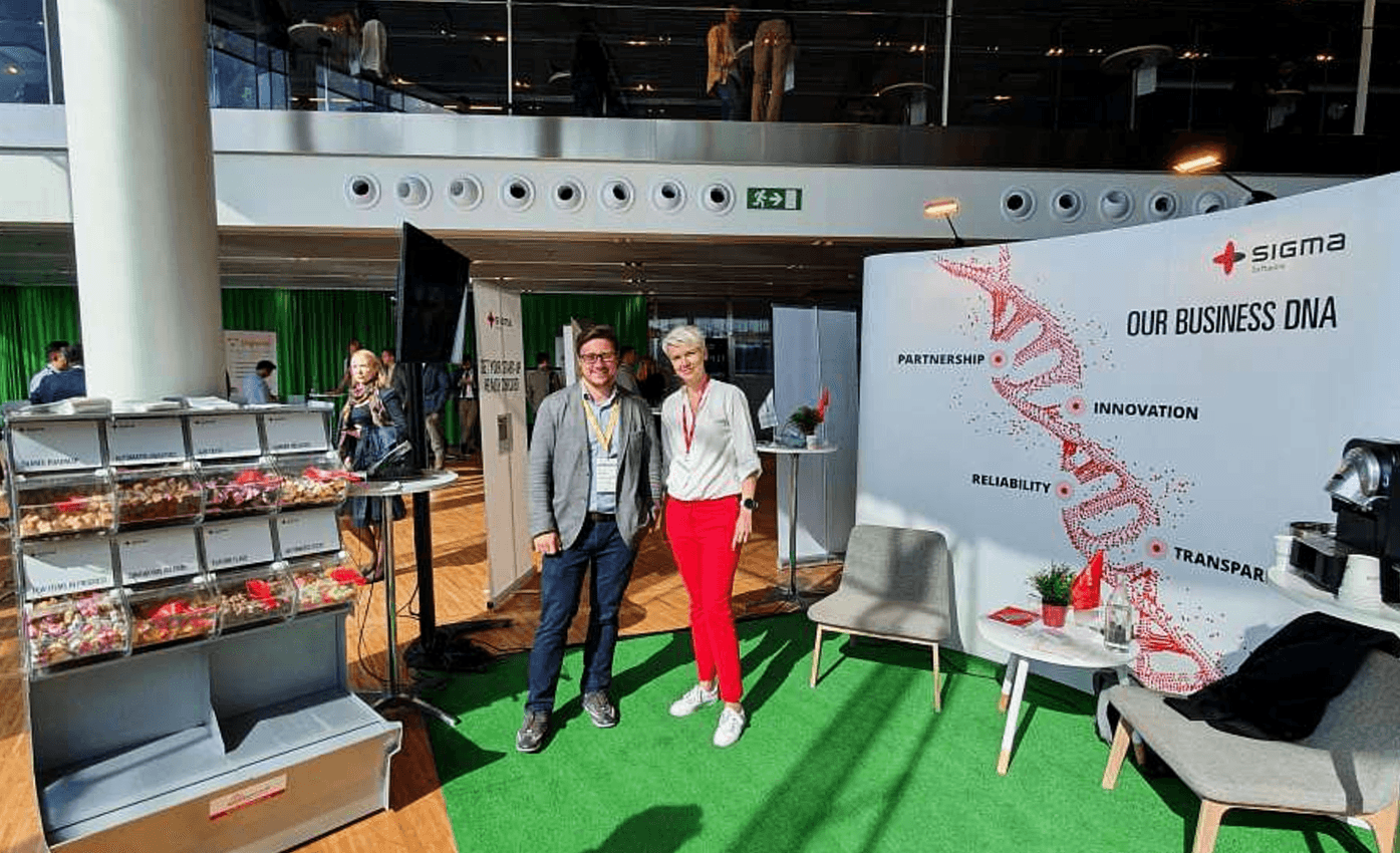 STHLM Tech Fest 2019 - Sigma Software booth