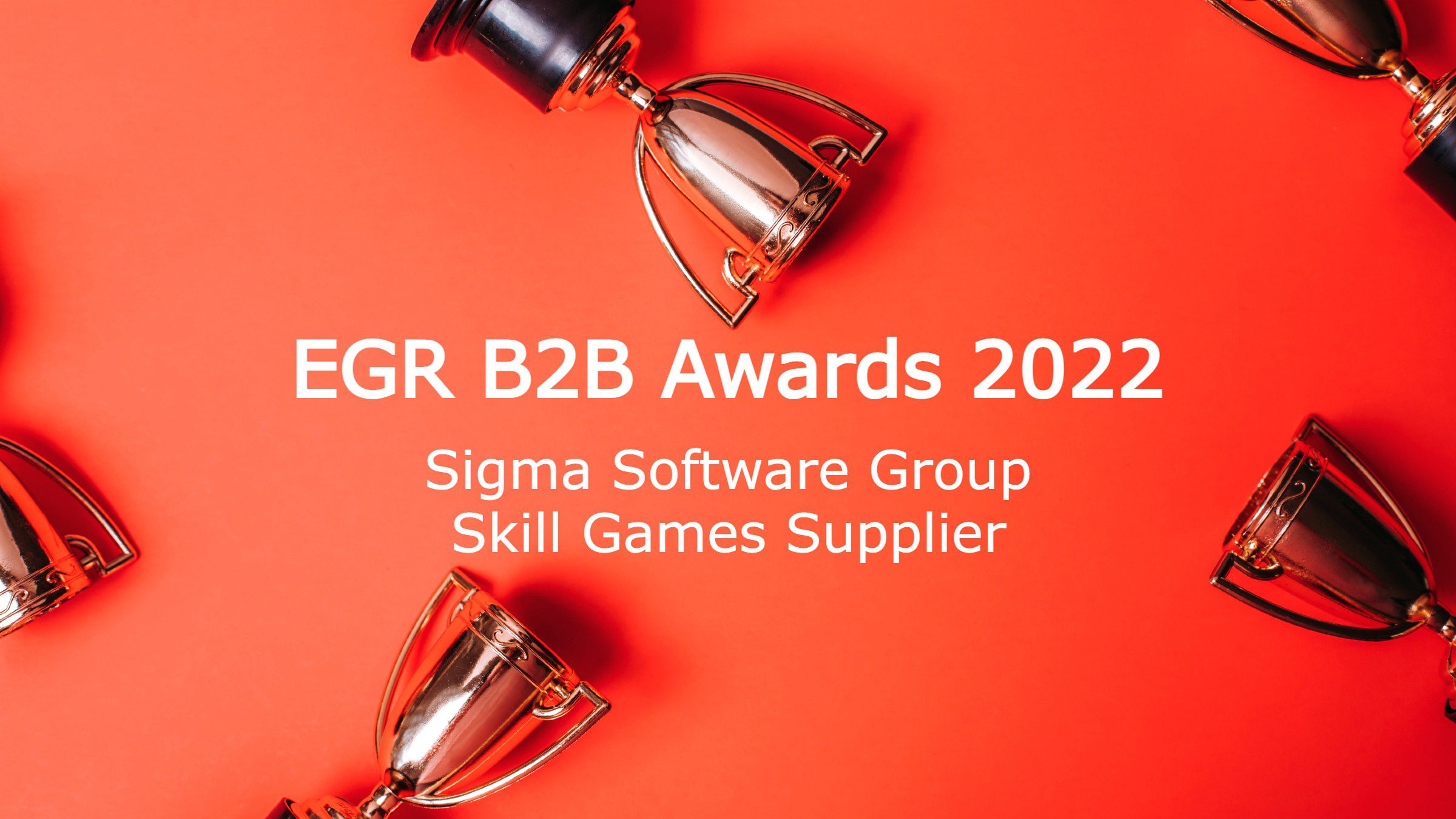 EGR Awards 2022 Sigma Software