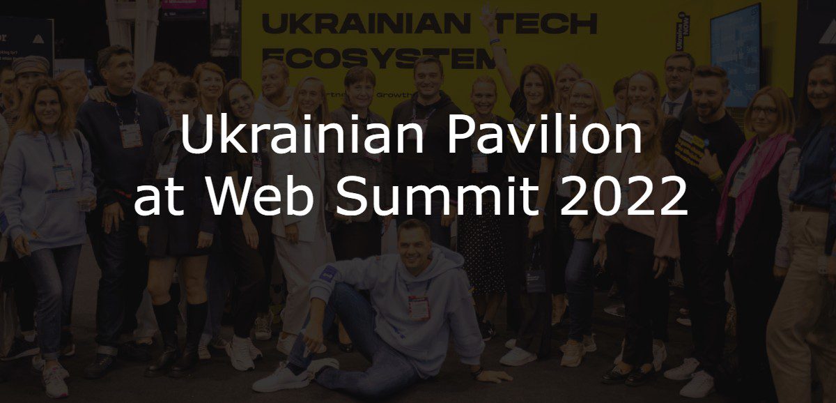 Ukrainian Pavilion at Web SUmmit