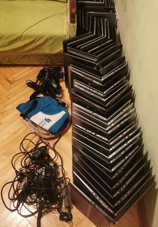 Charity Laptops for Ukrainian Children