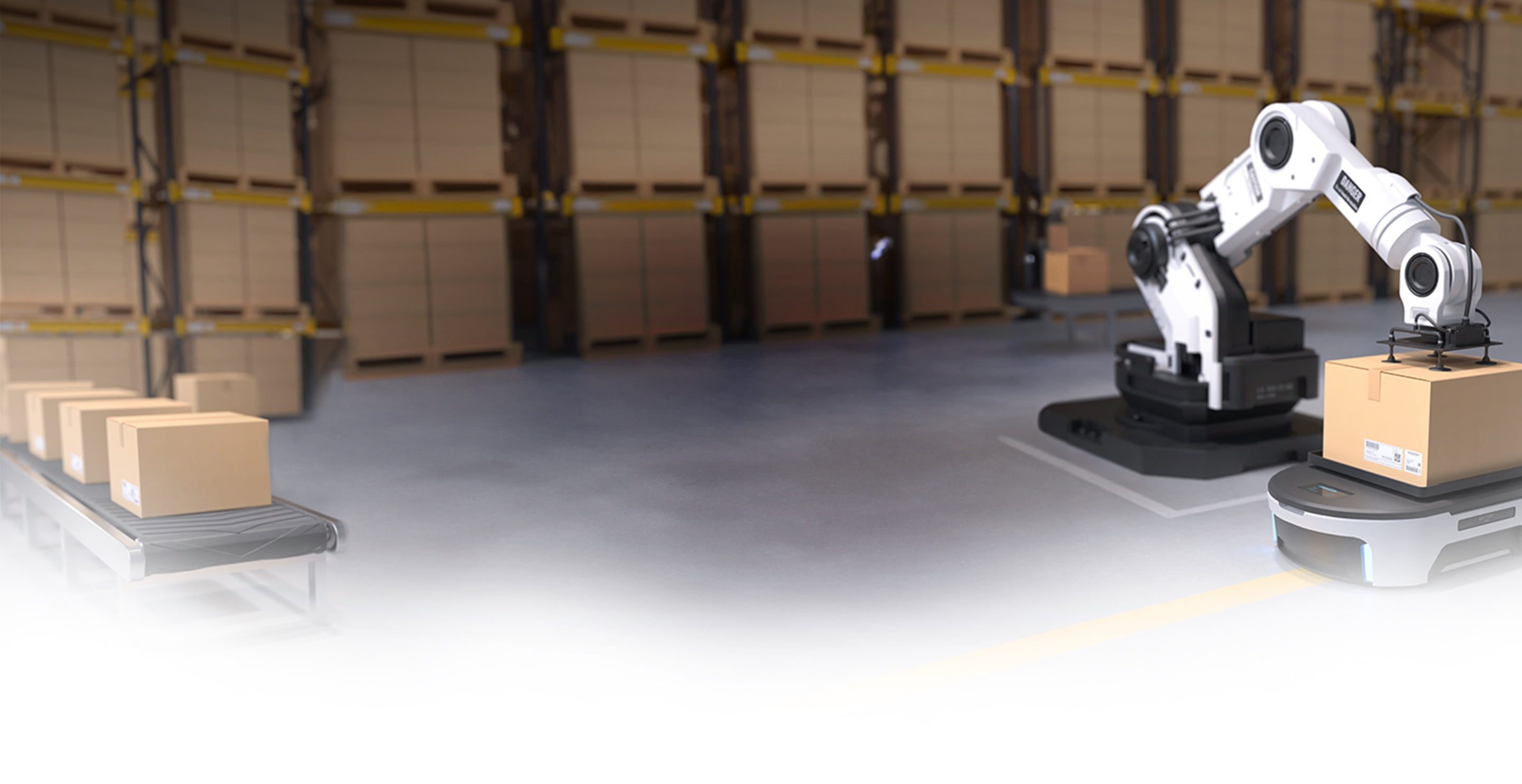 Supply chain software development for industrial automation of logistics operations