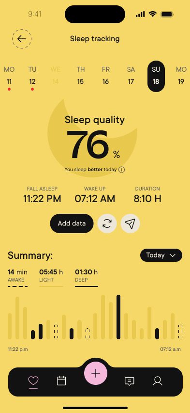 Mobile Apps with Sleep Improvement Features