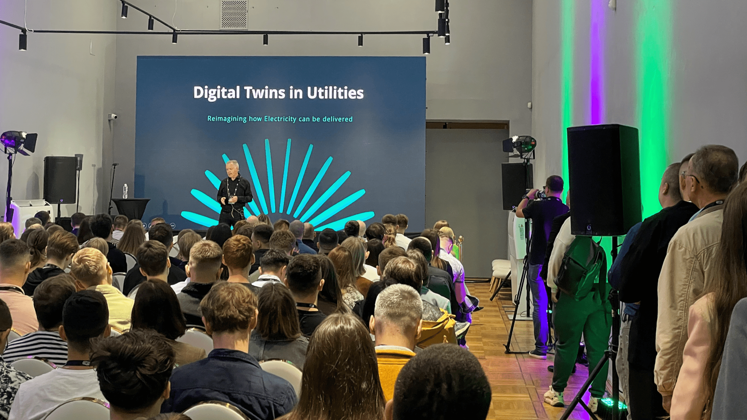 Digitan Twins speech at IT Arena 2024