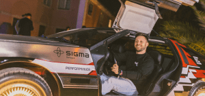 Sigma Software brought DeLorean to Web Summit