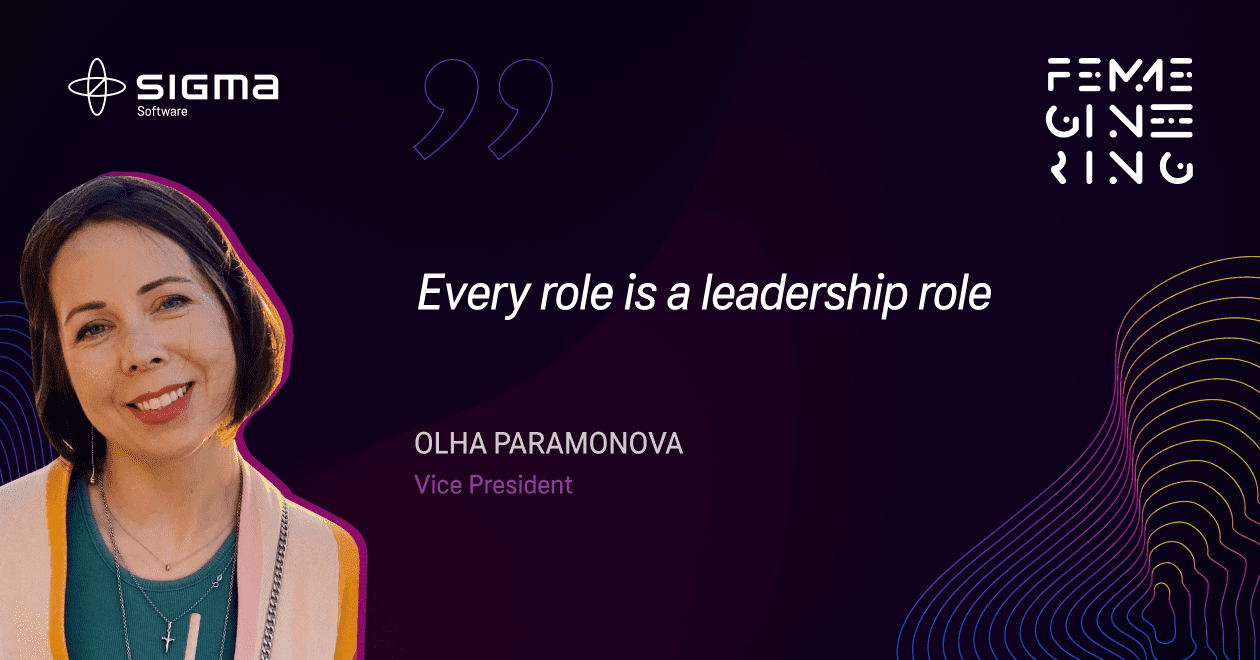 Olha Paramonova, VP at Sigma Software