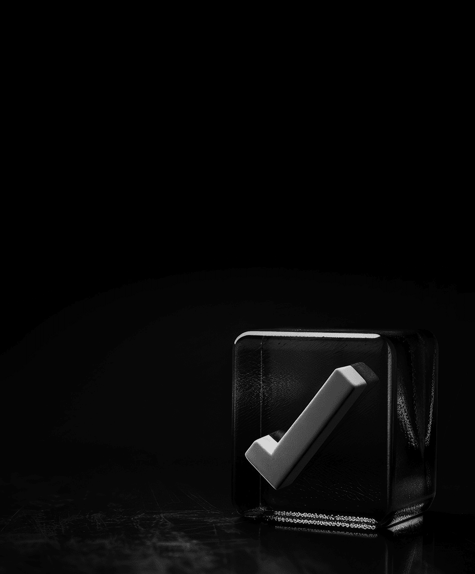 Black background depicting regulatory compliance