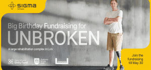Big Birthday Fundraising for UNBROKEN