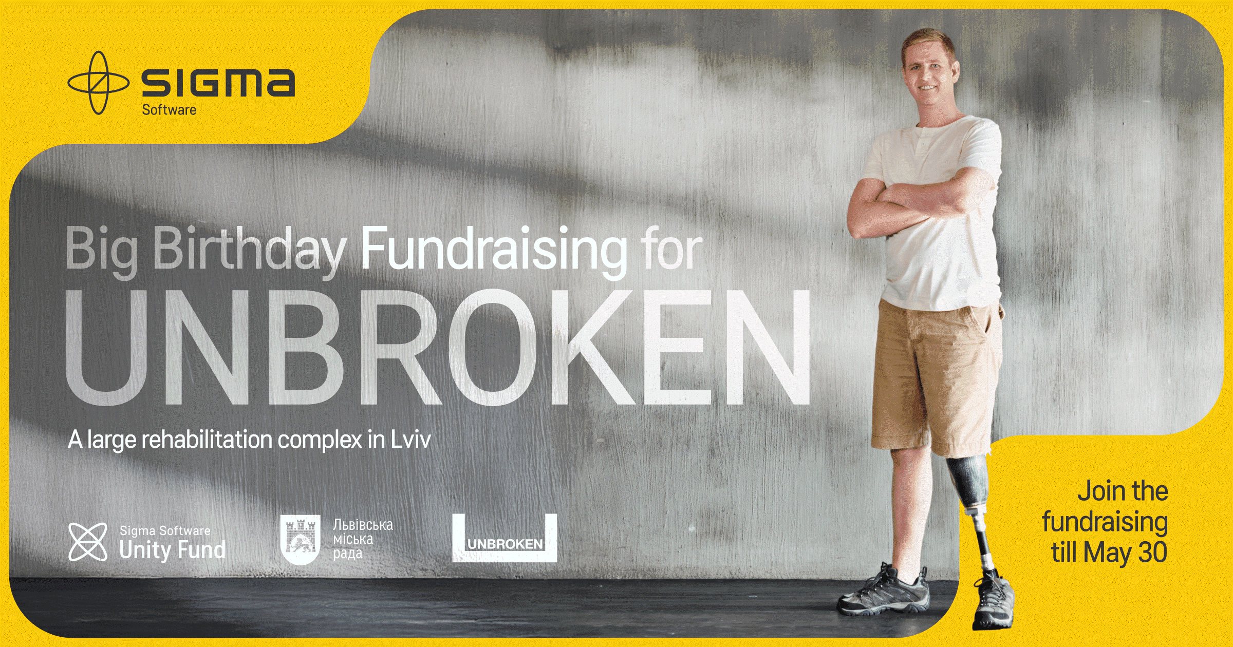 Big Birthday Fundraising for UNBROKEN