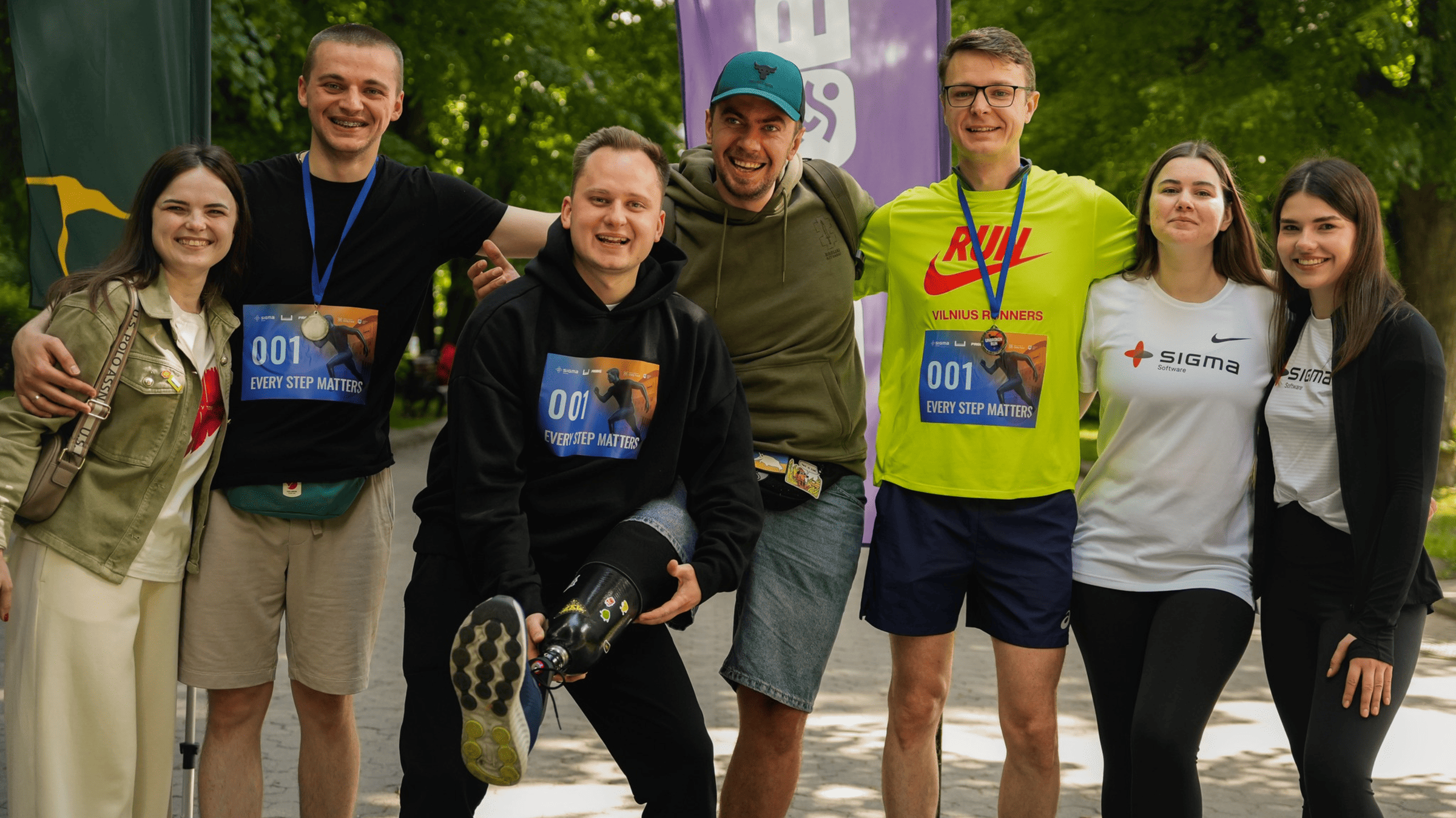 Charity run for UNBROKEN center