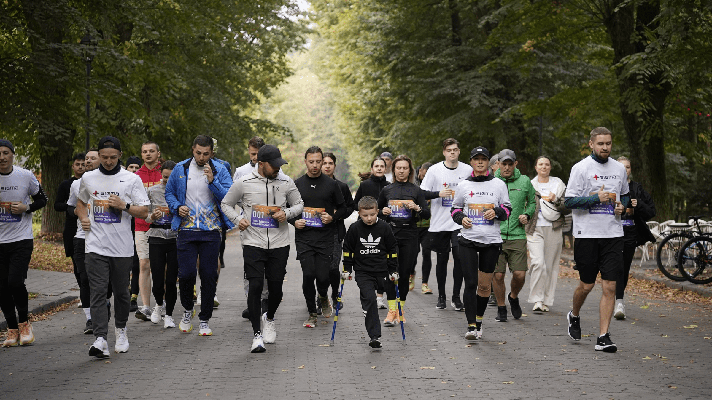 UNBROKEN Charity Run organized by Sigma Software