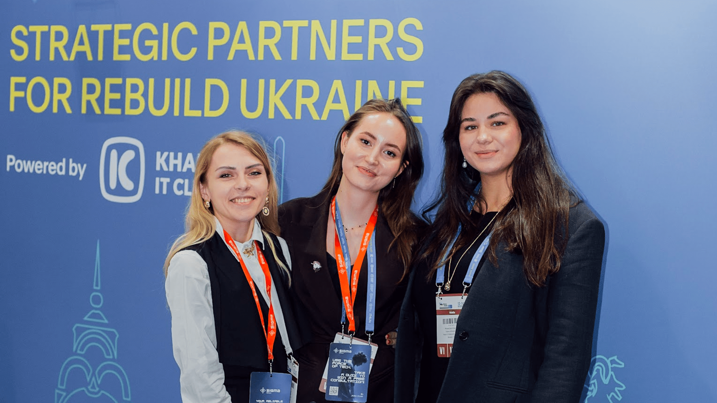 Sigma Software Group delegation at Rebuild Ukraine 2025