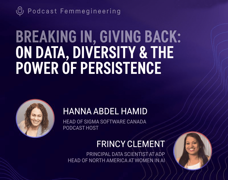 Frincy Clement in Femmegineering Podcast