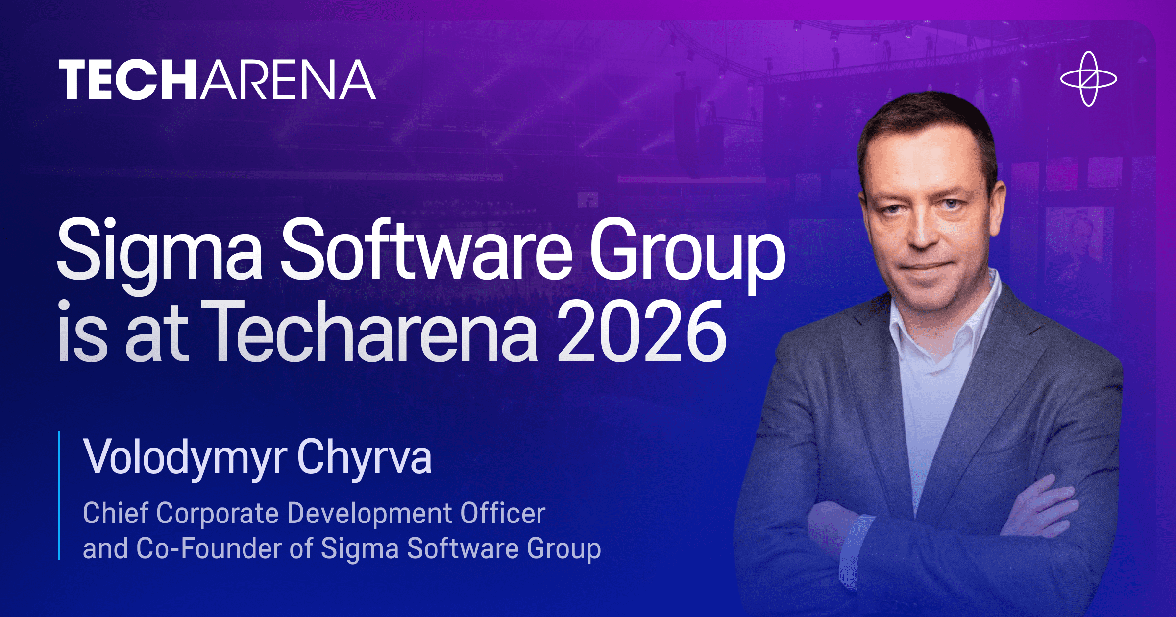 Volodymyr Chyrva at TechArena