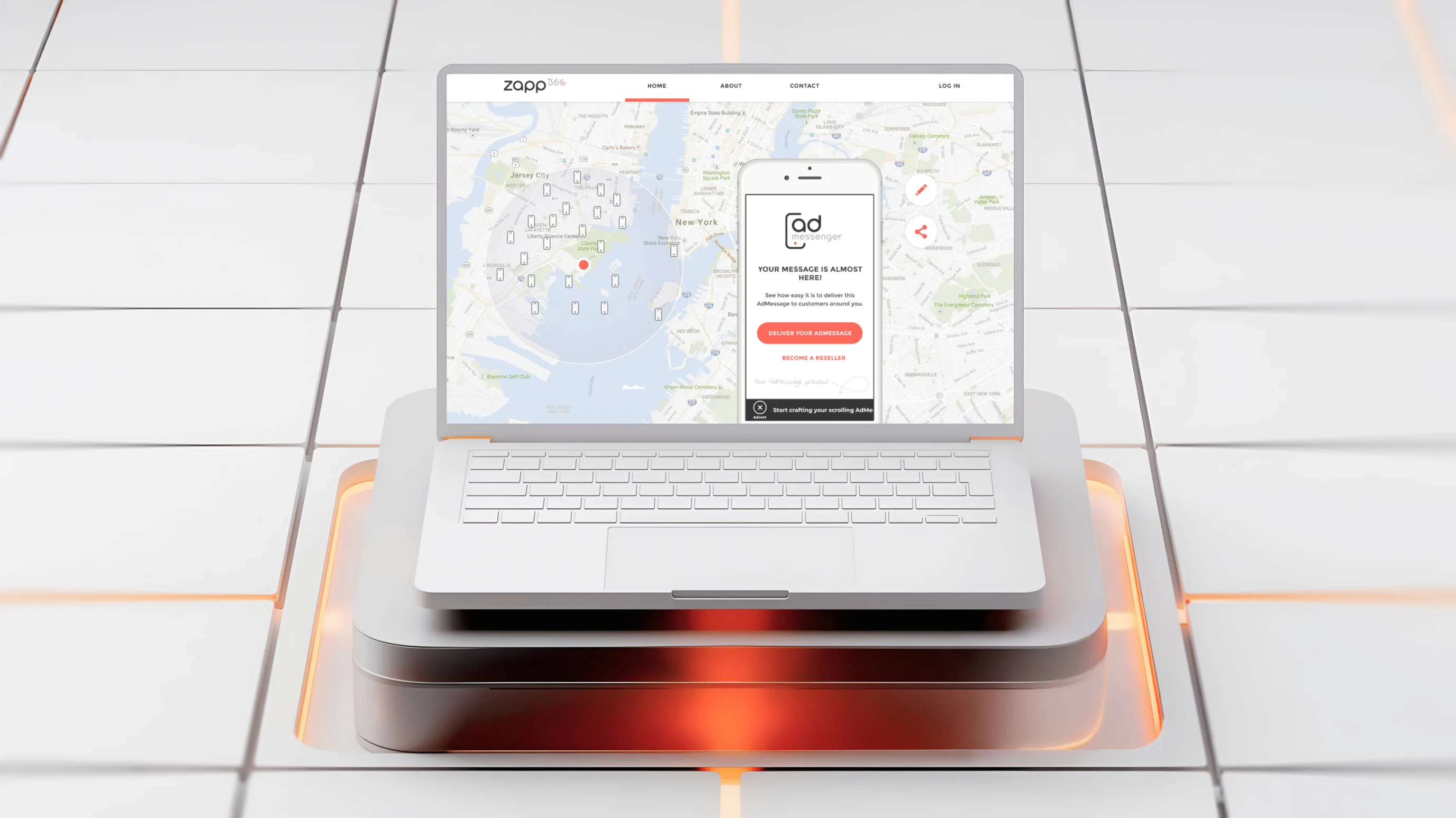 Zapp360 mobile ad platform